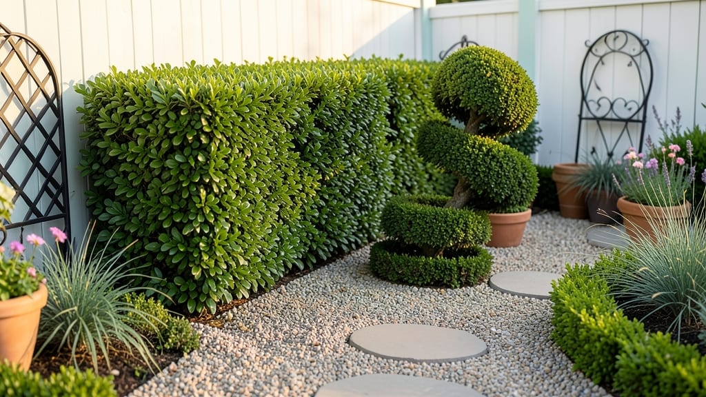 Small Formal Garden: Design Principles for Elegance in Limited Space