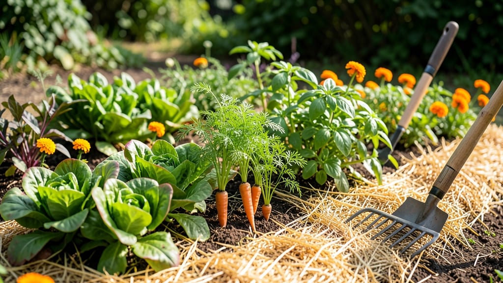 Straw Mulch for Garden Beds: Weed-Suppressing Benefits and Moisture Retention Explained