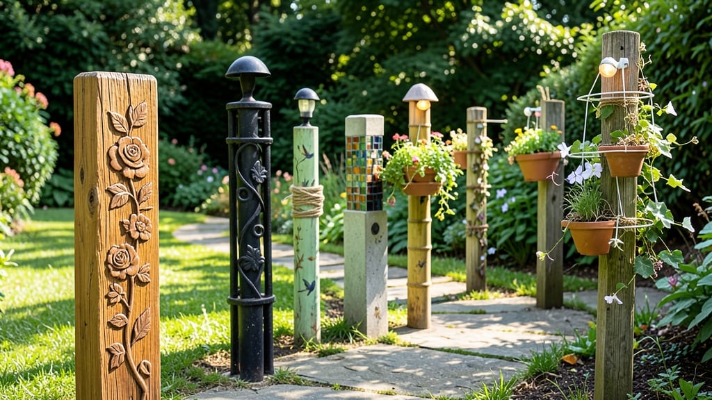 Garden Post Ideas: Creative Materials and Designs That Last