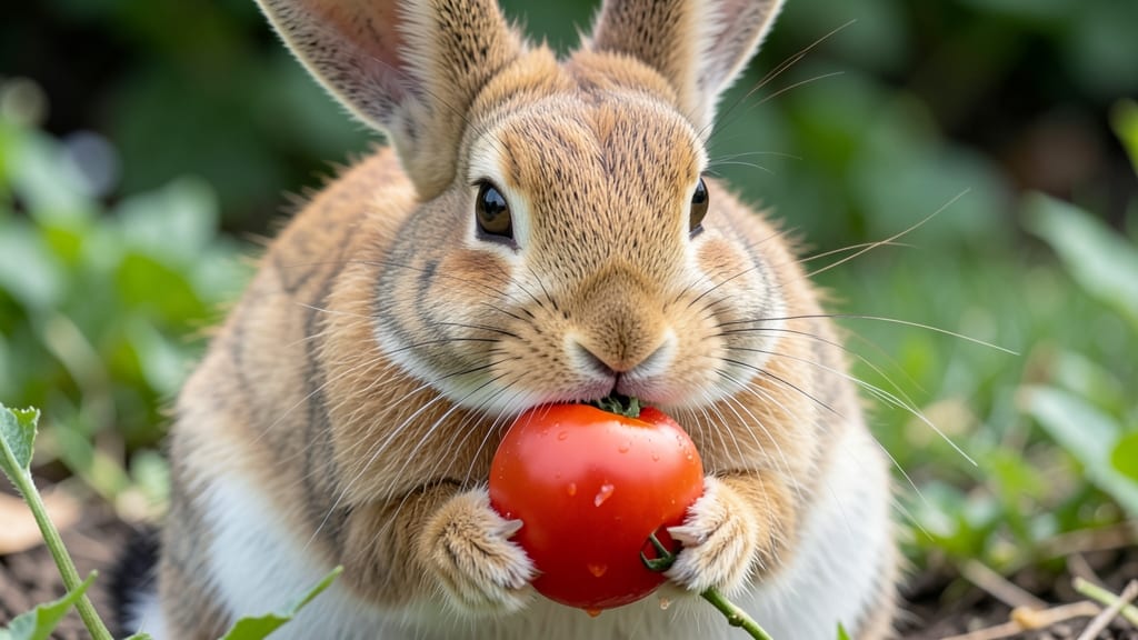 Do Rabbits Eat Tomatoes in Gardens: What Parts Are Toxic and Safe Alternatives