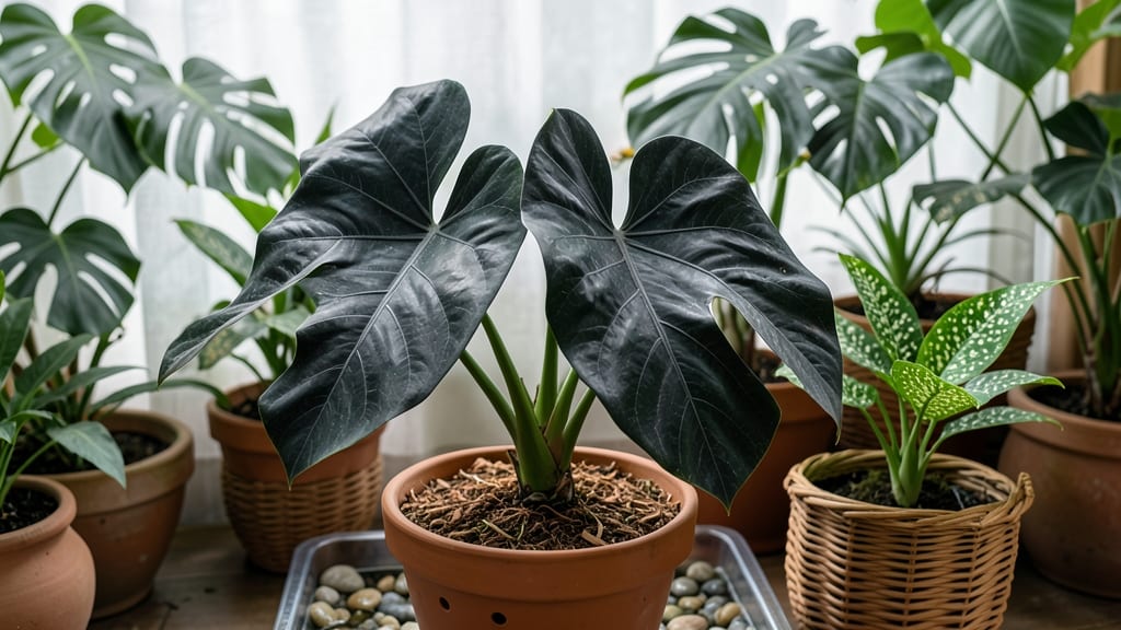 Alocasia Garden Ideas: Bold Foliage Layouts for Tropical Drama