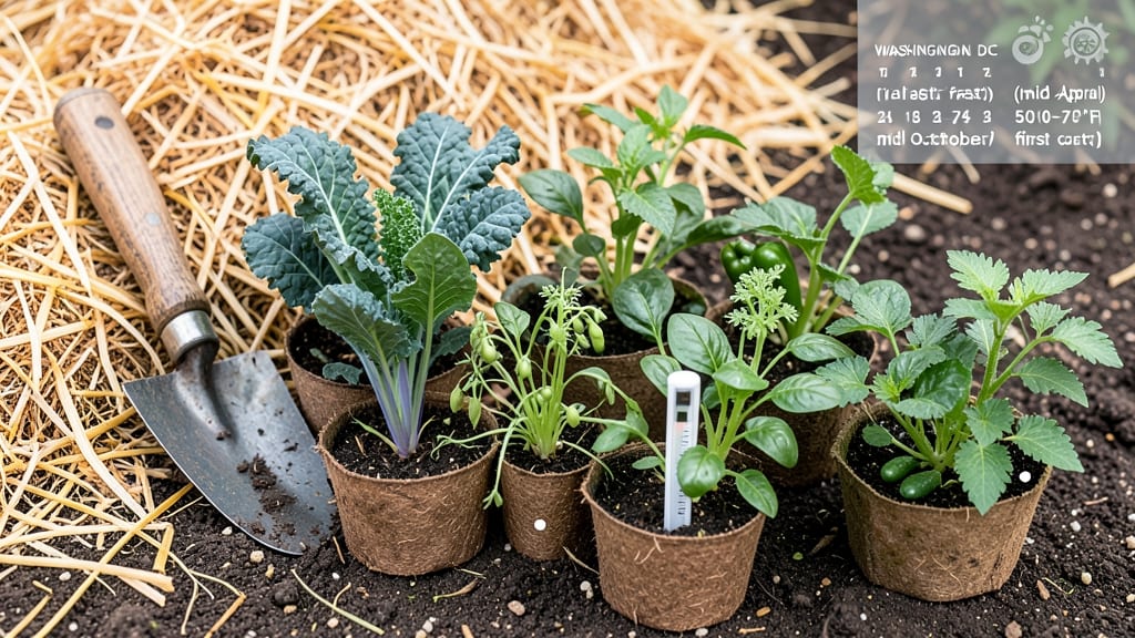 When to Plant a Garden in Washington DC: Zone 7b Timing for Peak Harvests