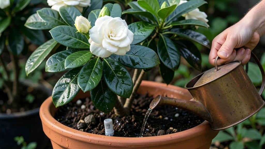 How to Water Gardenias: Deep-But-Dry Method for Fragrant Blooms
