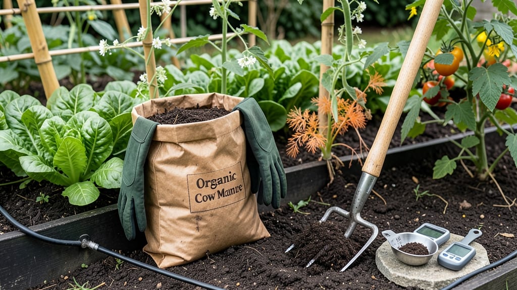 How Much Cow Manure for Garden: Exact Ratios and Composting Timelines