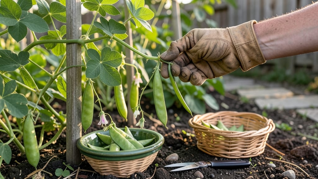 When to Harvest Garden Peas: Pod Size Check for Sweetest Flavor