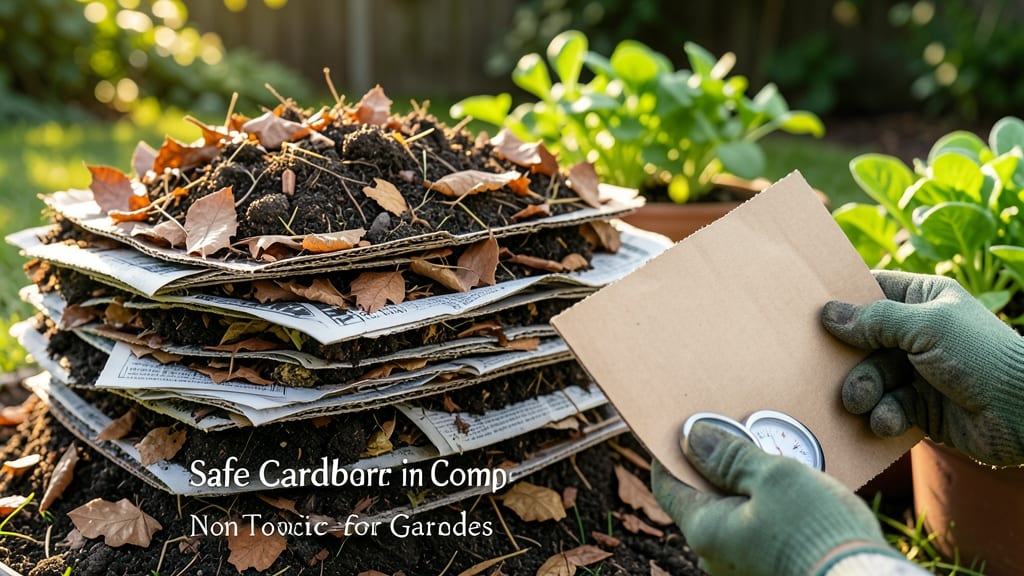 Is Cardboard Toxic in the Garden: What Science Says About Decomposition Risks