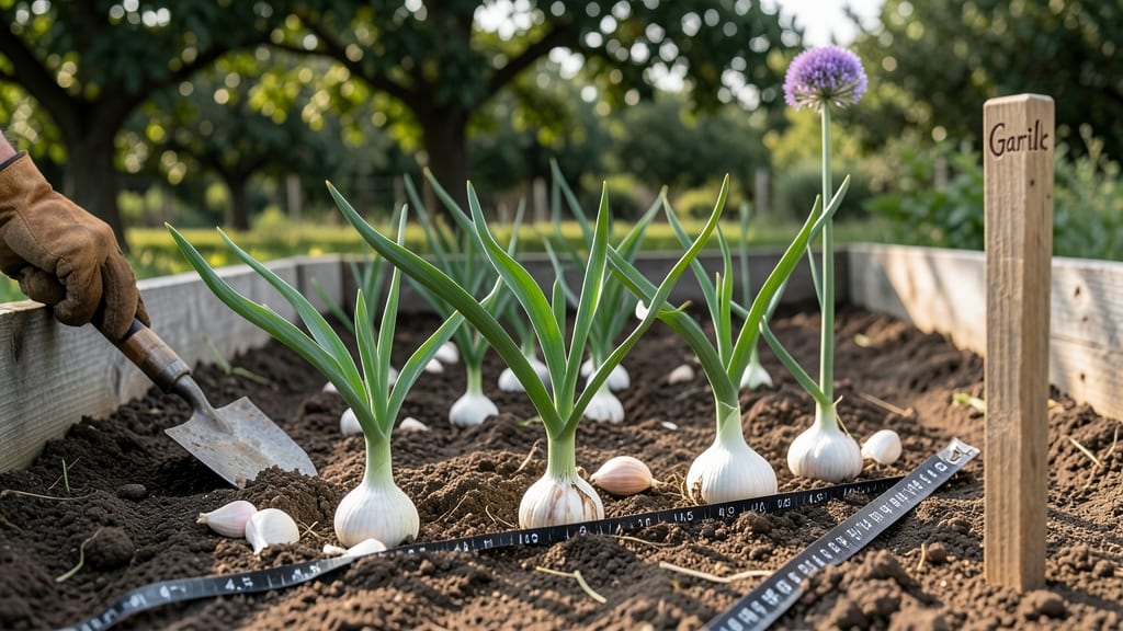 Garlic Spacing in Garden: Clove-to-Clove Math for Bigger Bulbs