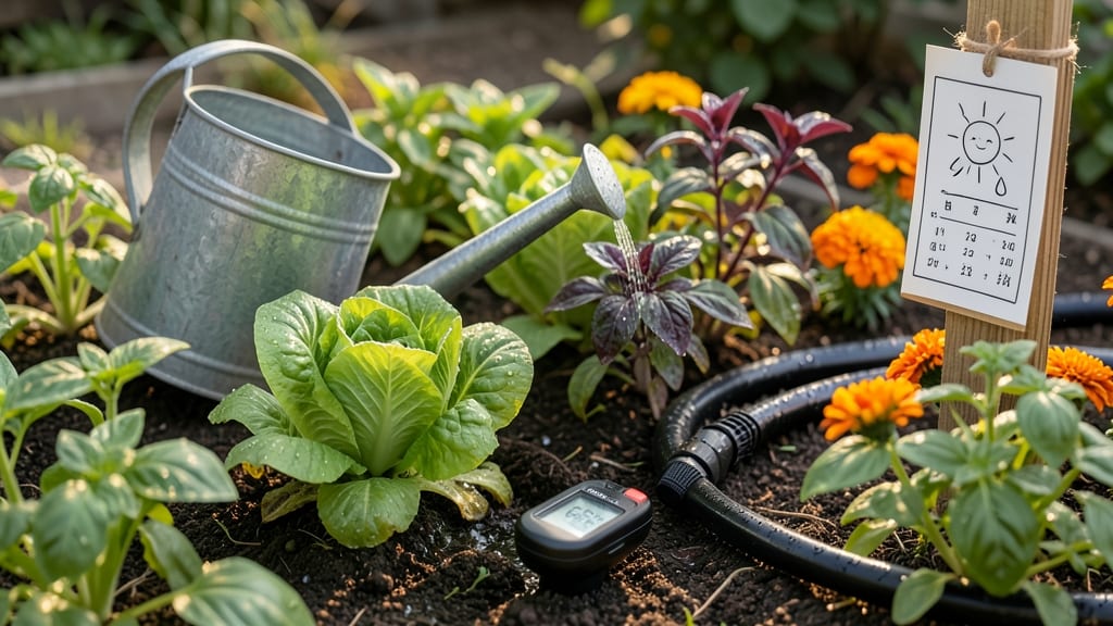 How Much to Water Garden Plants: Soil Check Method for Perfect Moisture
