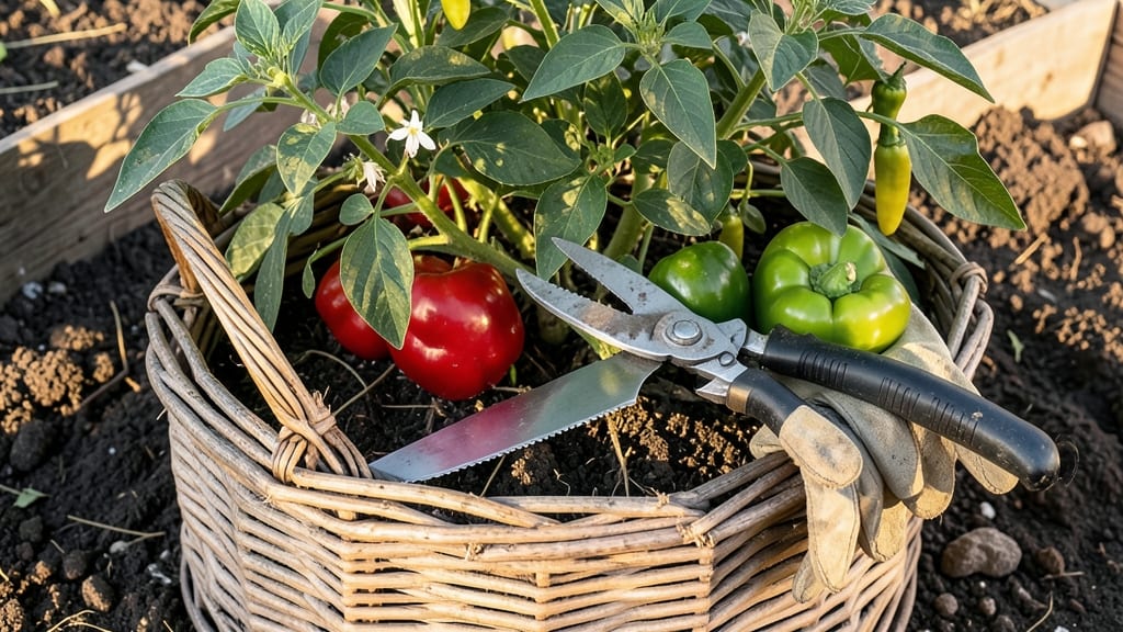 When to Pick Peppers From Garden: Color-Coded Ripeness Chart for Peak Flavor