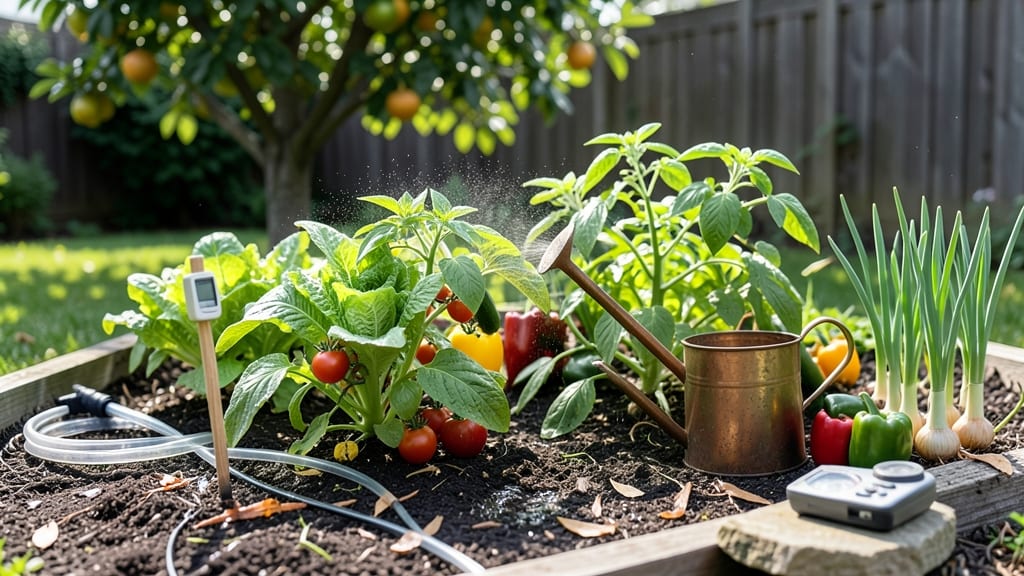 How Often to Water a Vegetable Garden: Soil Test Method for Zero Waste
