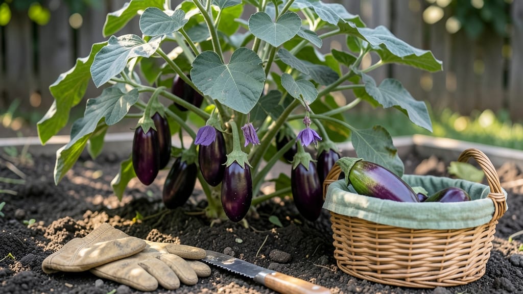When to Pick Eggplant From Your Garden: Seed Check & Color Shift Tricks
