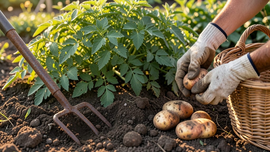 When to Harvest Potatoes from Garden: Finger-Sized Tubers Mean It’s Time