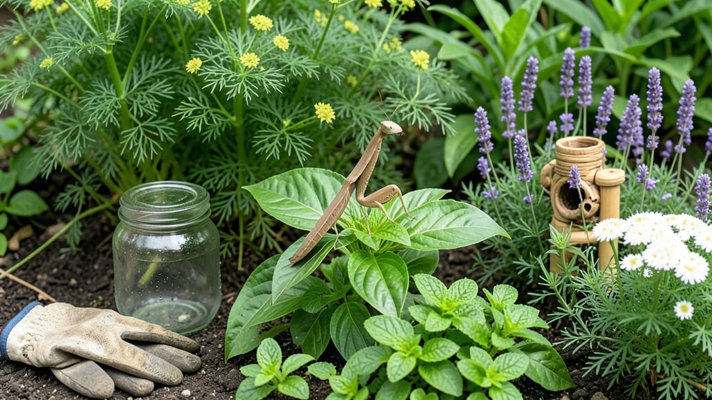 Praying Mantis Value Grow a Garden: How They Control Pests and Boost Biodiversity