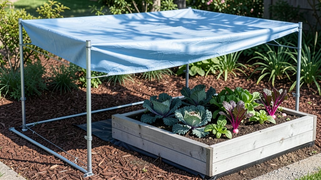 Shade Cloth for Garden Beds: Best Types and How to Choose by Blockage Percentage