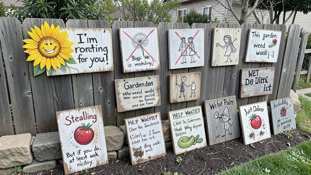 Funny Garden Signs That Actually Work: Clever Phrases Tested by Gardeners