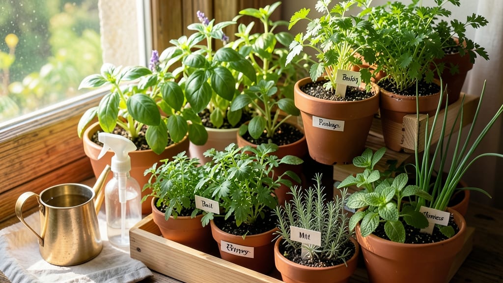 Do It Yourself Indoor Herb Garden: Space-Saving Setups and Lighting Hacks for Beginners