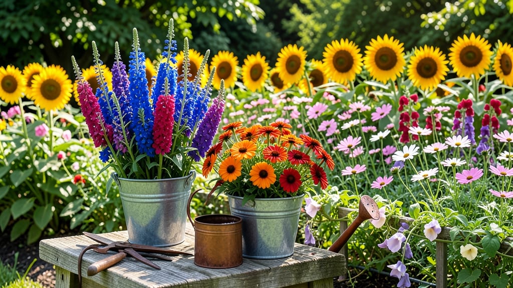 The Cutting Garden: Design Tips for Year-Round Color and Edible Blooms