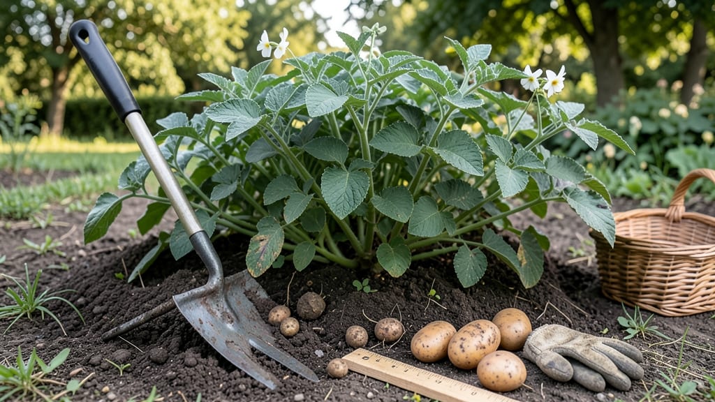 When to Pick Potatoes From Garden: Finger-Sized Tubers Mean Harvest Time