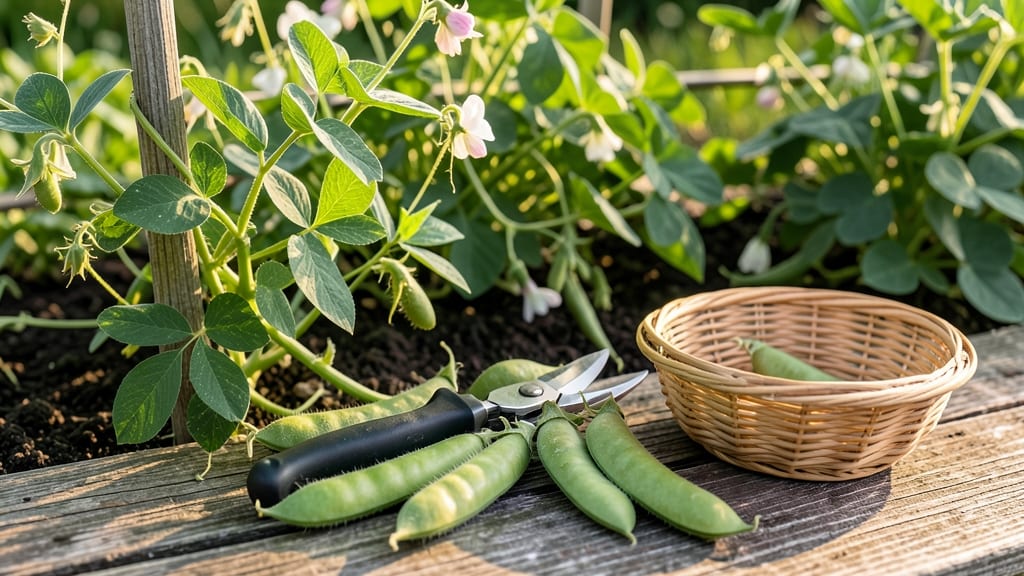 When to Pick Peas From Your Garden: Pod Size Check for Sweetest Flavor