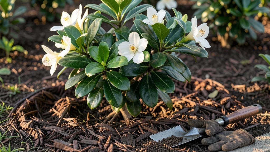 Natural Fertilizer for Gardenias: Coffee Grounds & Eggshell Mix for Acid-Loving Blooms