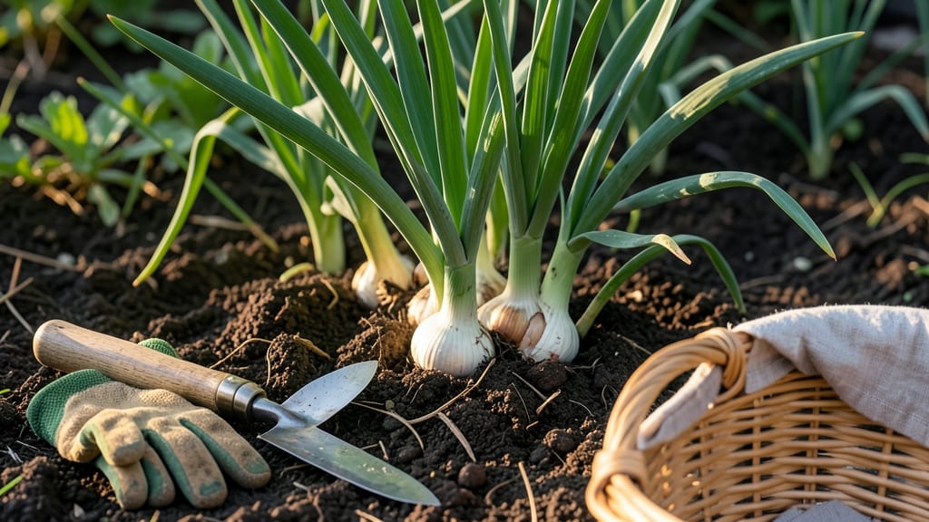 When to Pick Garlic from Garden: Bulb Test & 3 Signs of Peak Flavor