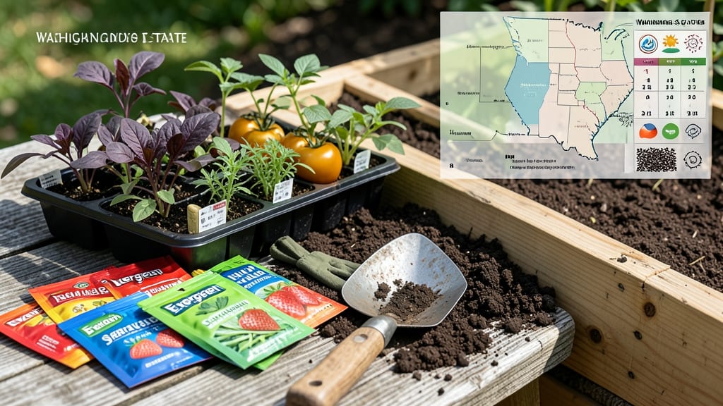 When to Plant a Garden in Washington State: Zone-Specific Deadlines for Frost-Free Success