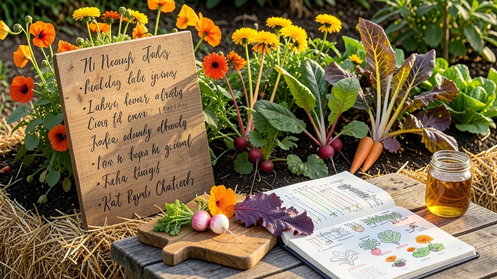 Rainbow Garden Menu: Seasonal Dish Pairings With Color-Coded Nutrition