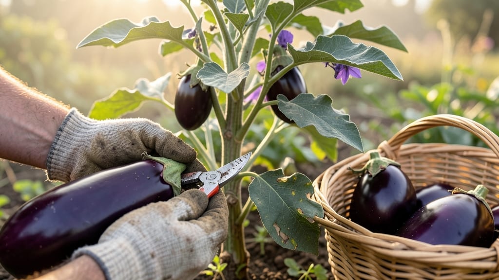 When to Pick Eggplant in Garden: Firm Skin & Color-Coded Ripeness Guide
