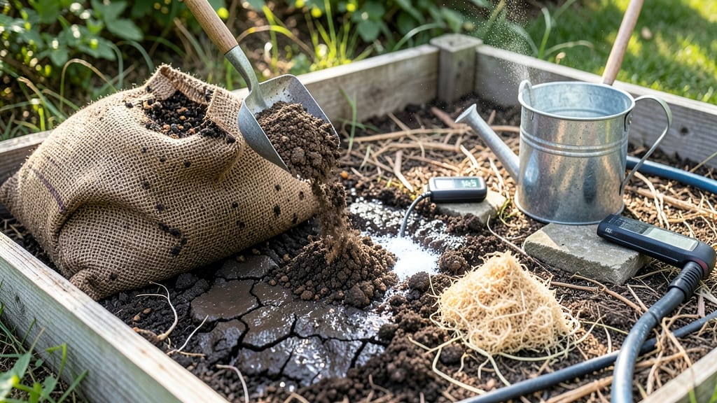 What to Add to Clay Garden Soil: 3 Science-Backed Amendments for Better Drainage and Plant Health