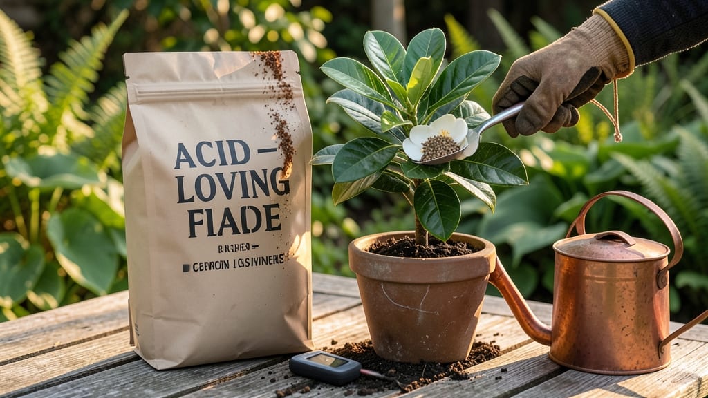 Acid Fertilizer for Gardenias: pH-Balanced Feeding for Vibrant Blooms