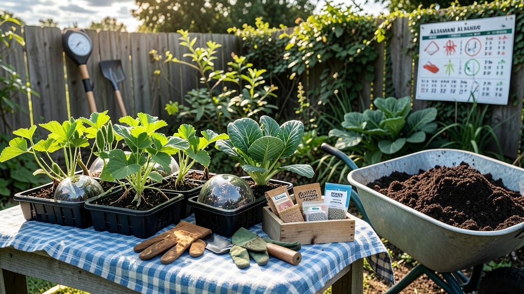 When to Plant a Garden in Alabama: Zone-Specific Heat-Tolerant Start Dates