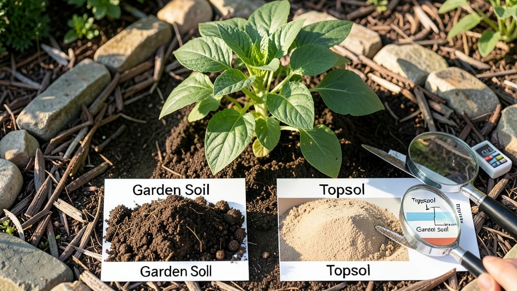 Is Garden Soil the Same As Topsoil: Key Differences in Composition and Use