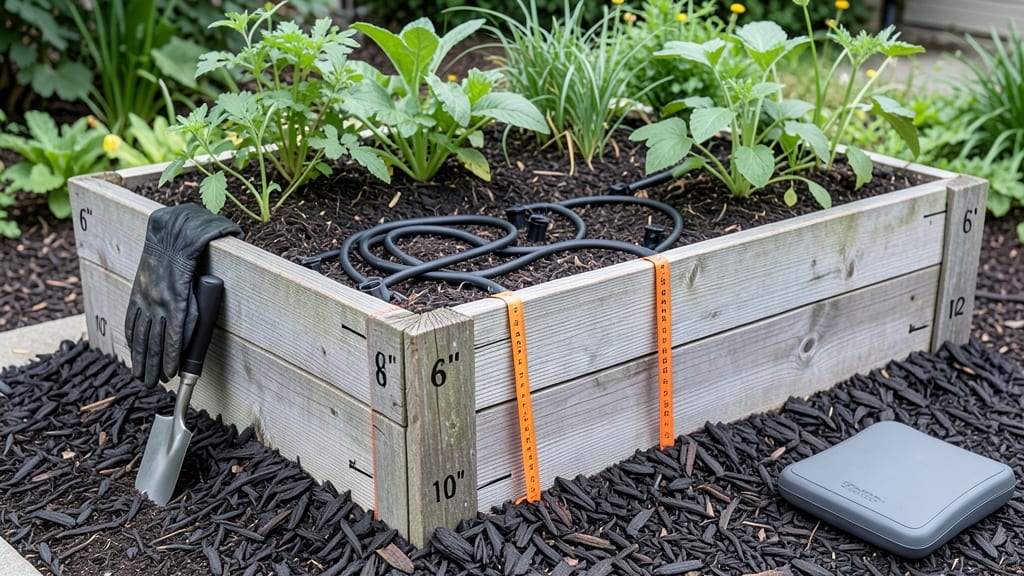 Raised Garden Bed Height: Root Depth Rules for Drainage & Plant Success