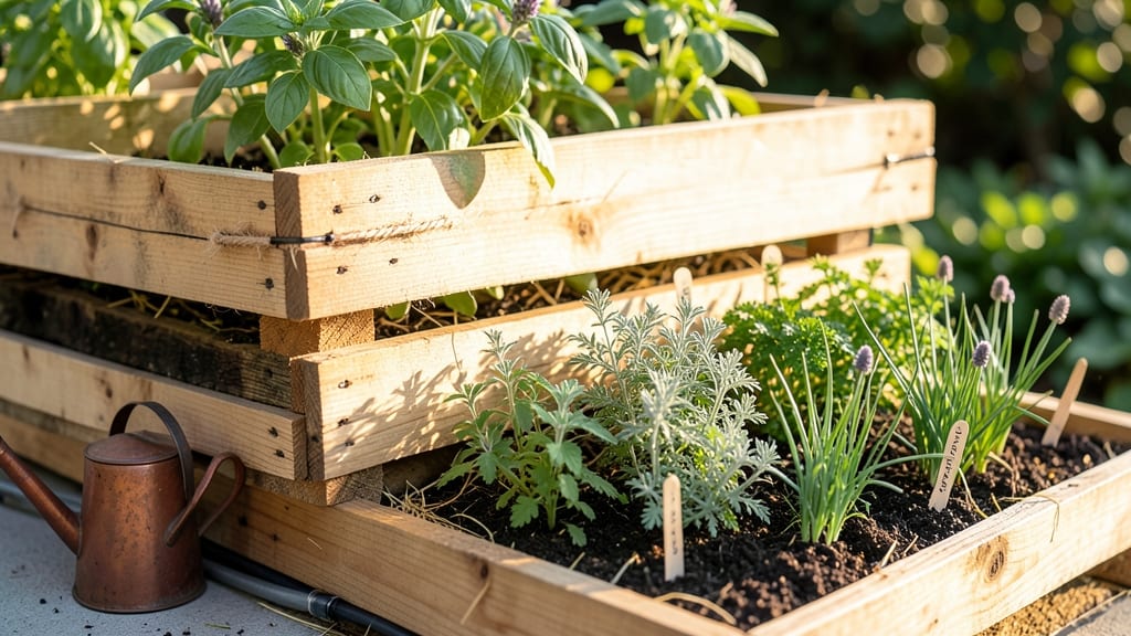 Recycled Pallet Garden Beds: 5 Creative Layouts for Small Spaces and Budget Builds