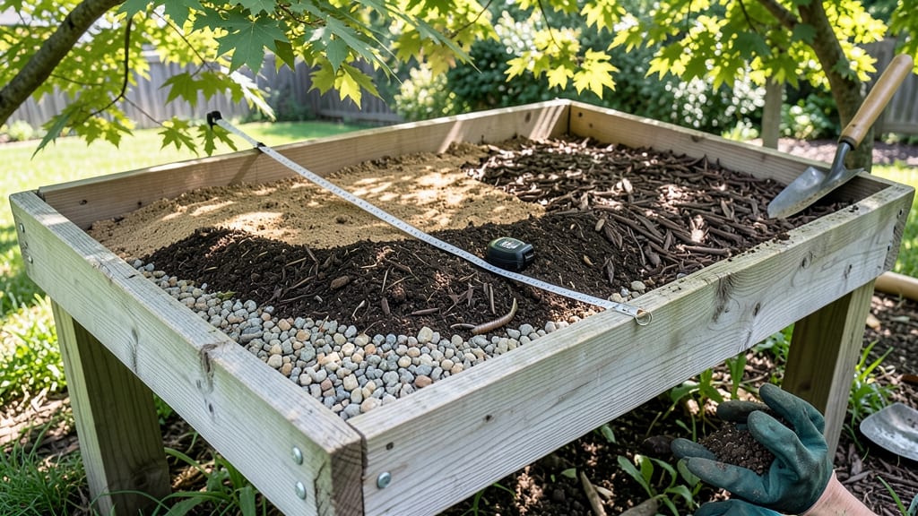 How Much Soil to Fill a Raised Garden Bed: Depth Calculator by Plant Type