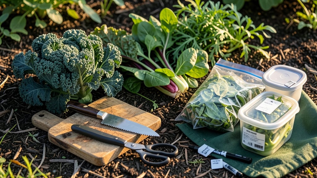 What Greens Can You Freeze Straight From The Garden: Best Picks and Proper Prep for Long-Term Storage