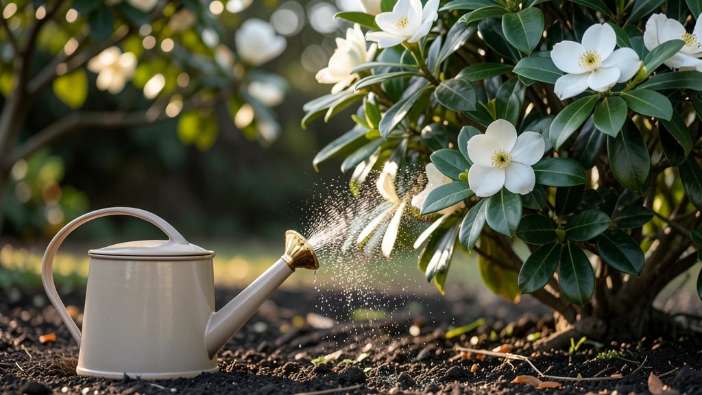 How Much Water Do Gardenias Need: 1-Inch Weekly Rule for Thriving Blooms