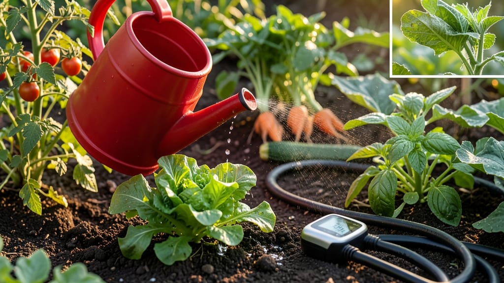 Should I Water My Vegetable Garden Every Day: Root Stress Risks and Plant-Specific Needs Revealed