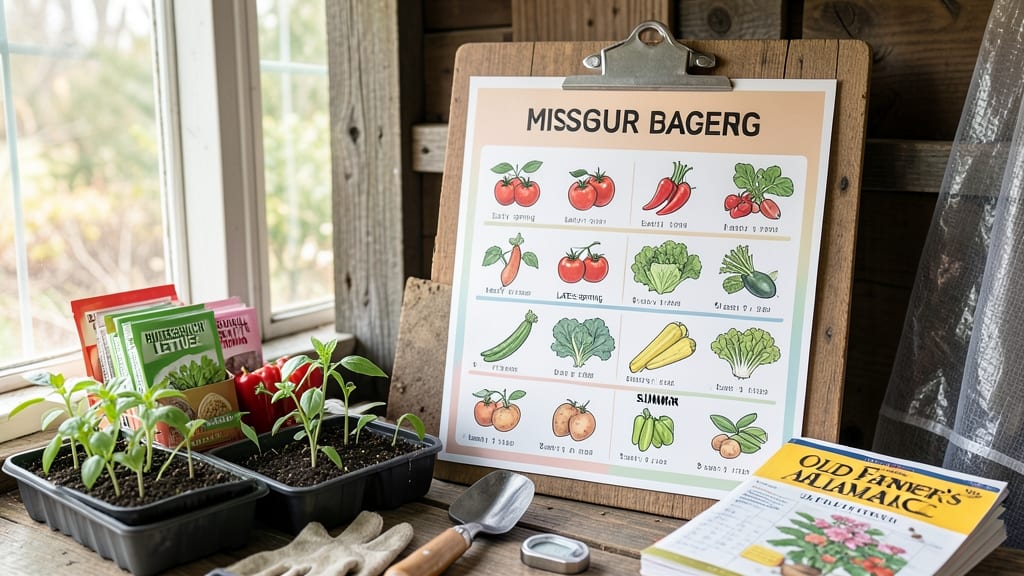 When to Plant a Vegetable Garden in Missouri: Zone-Specific Deadlines for Frost-Free Success