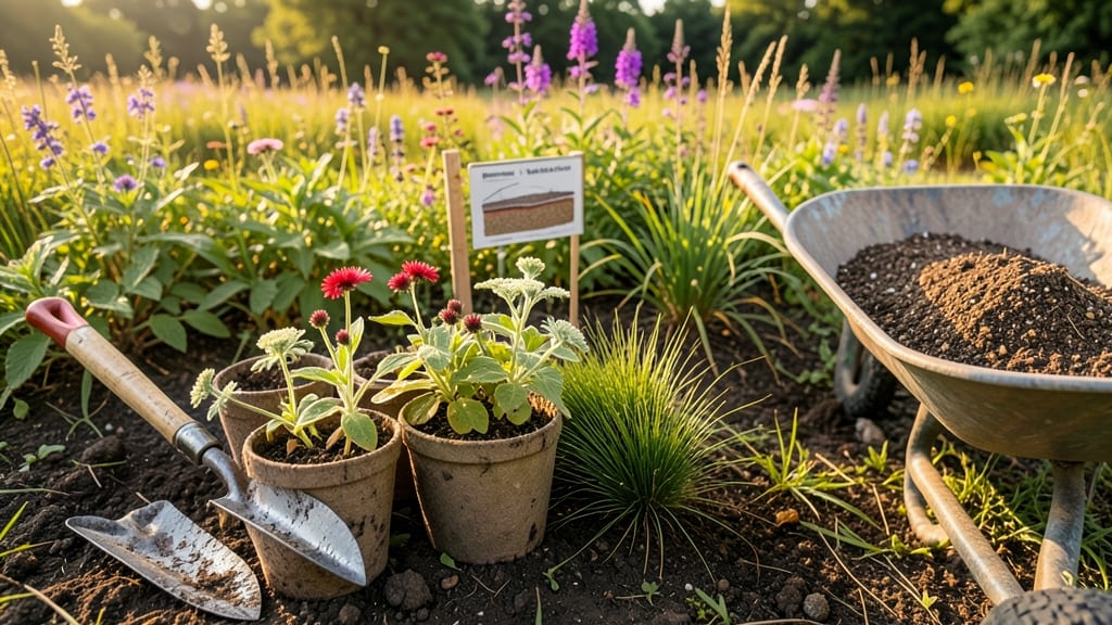 Rain Garden Soil Mix: Layering Ingredients for Best Drainage and Plant Health